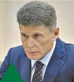 Олег Кожемяко, губернатор Приморского края